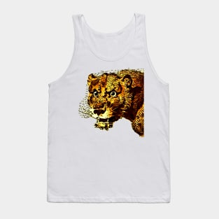 Comic and african lioness Tank Top